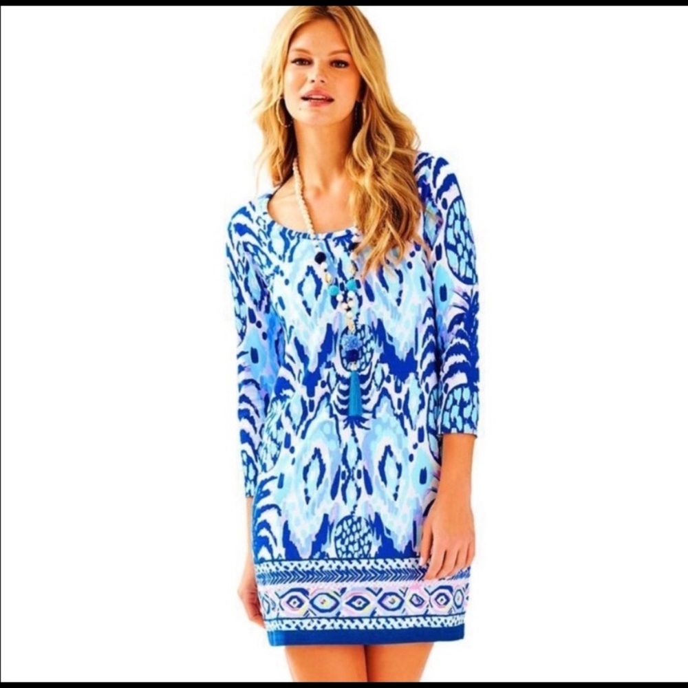 Lilly Pulitzer XL 3/4 Sleeve Dress